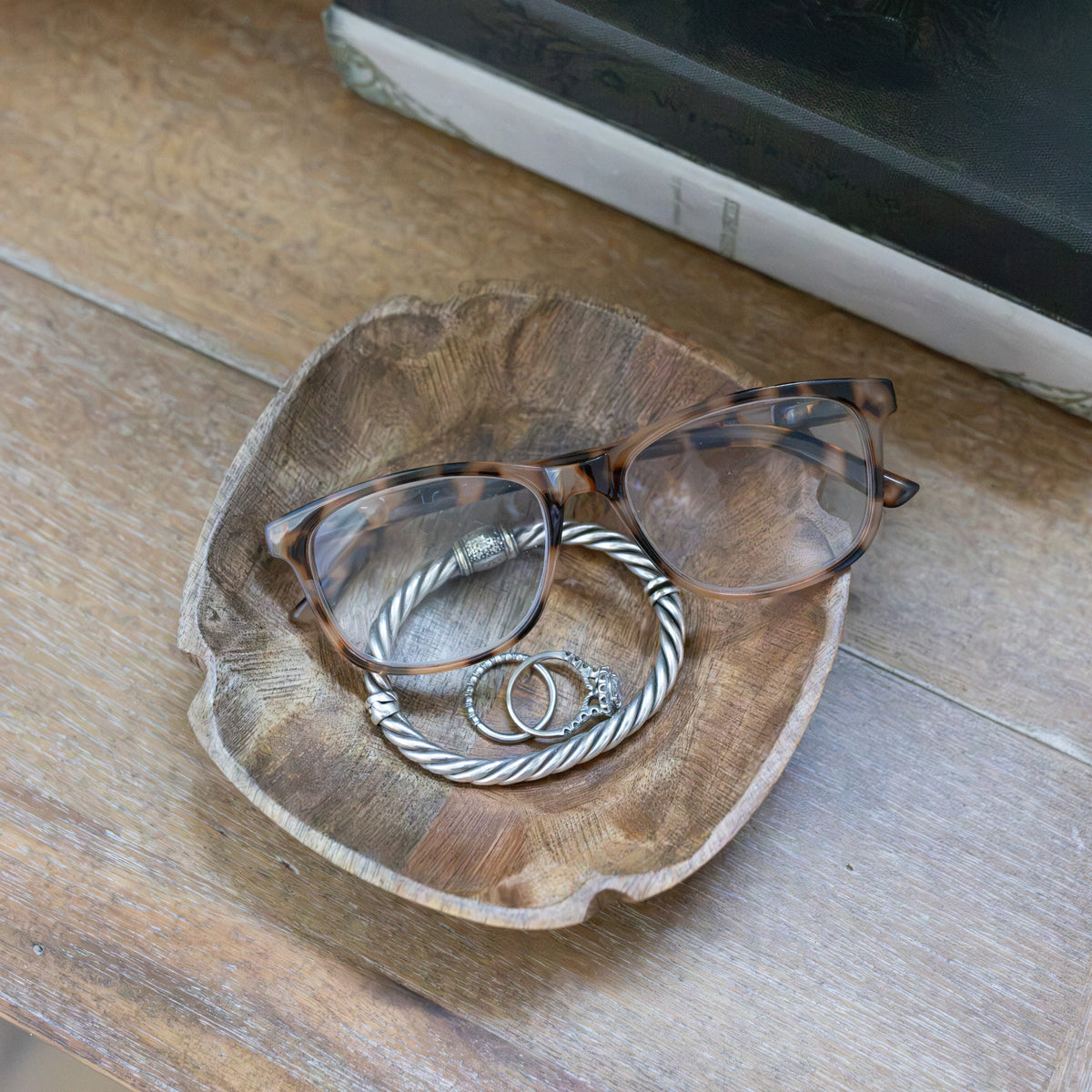 Spade Carved Dish | 2 Styles