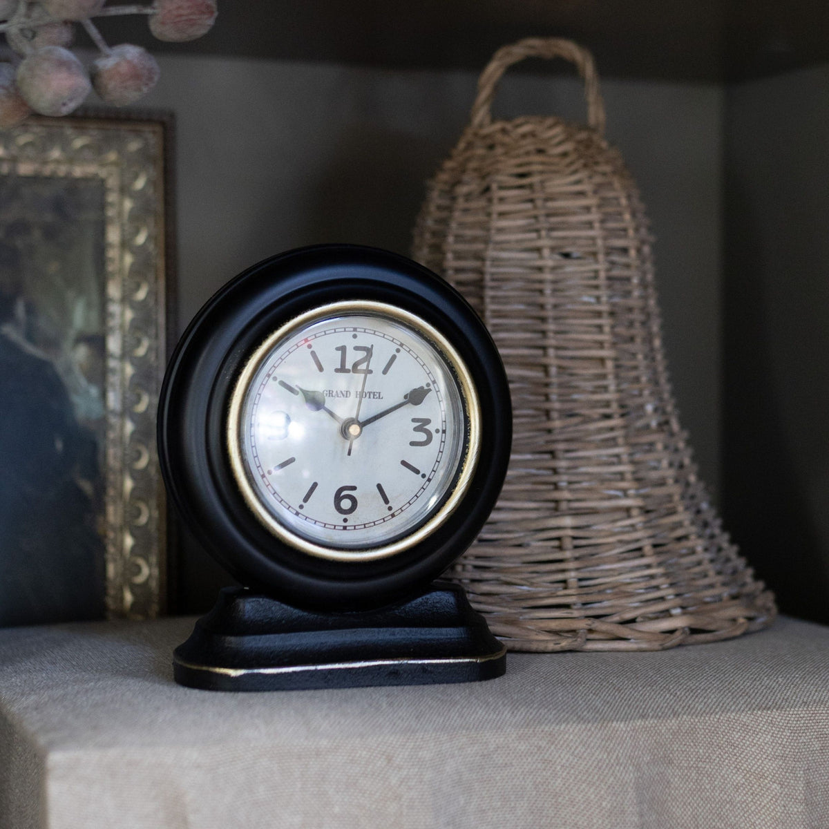 Black & Gold Clock
