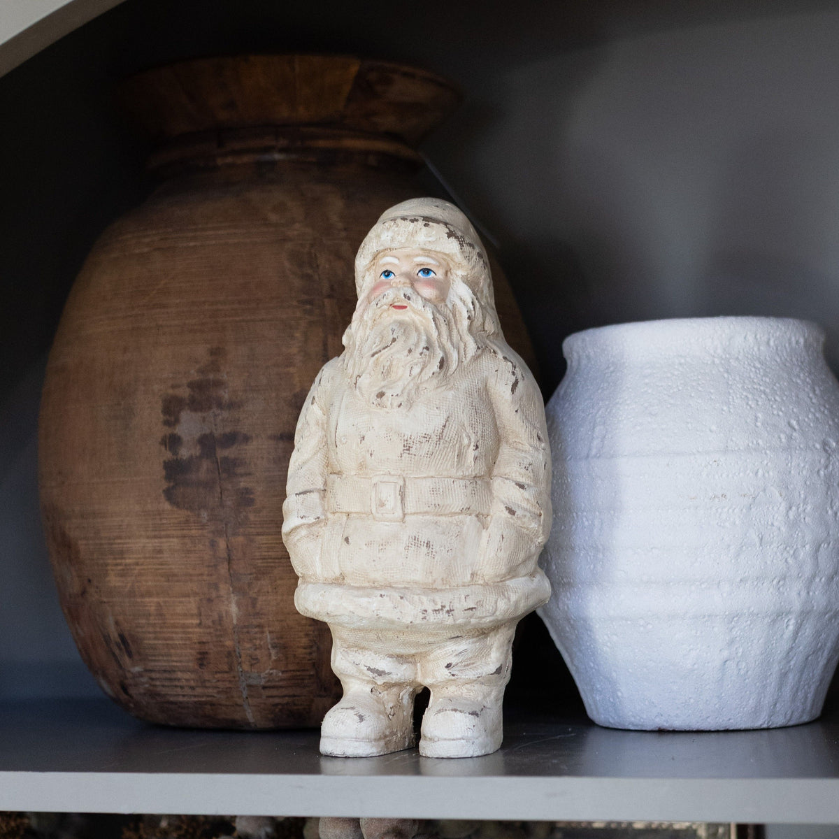 White Vintage Santa