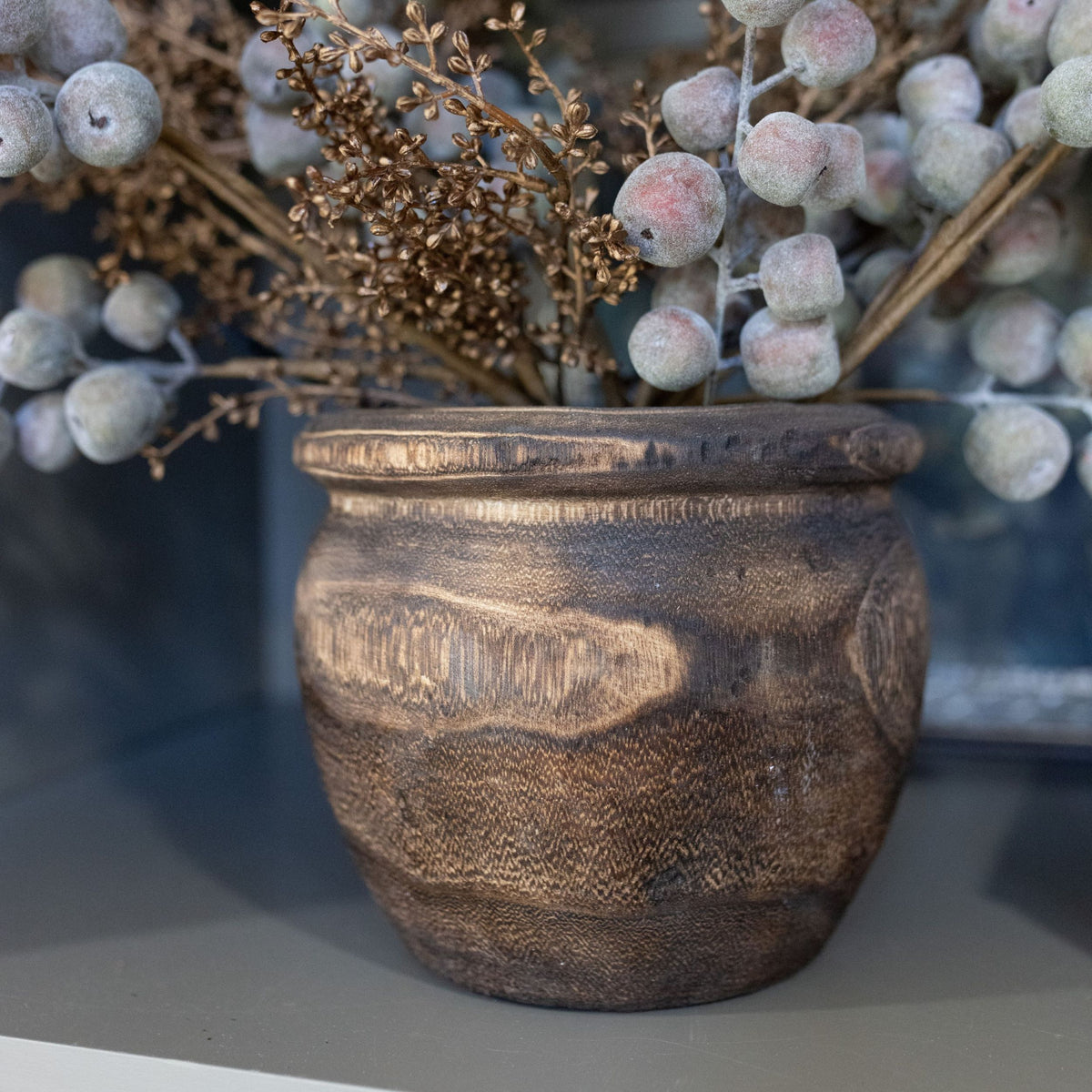 6" Paulownia Pot