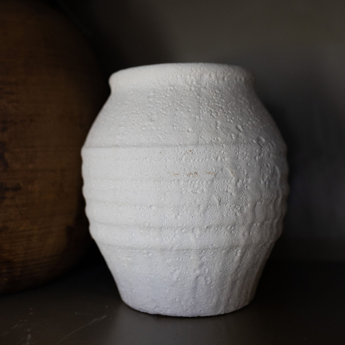 White Line Vase