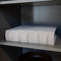14" Beige Linen Storage Book