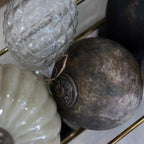 4" Antique Glass Ornament