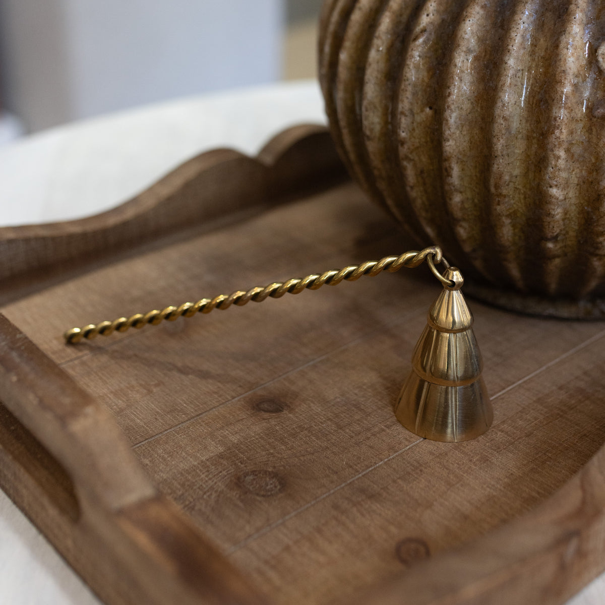 Gold Christmas Tree Snuffer