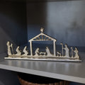 Gold Tabletop Nativity