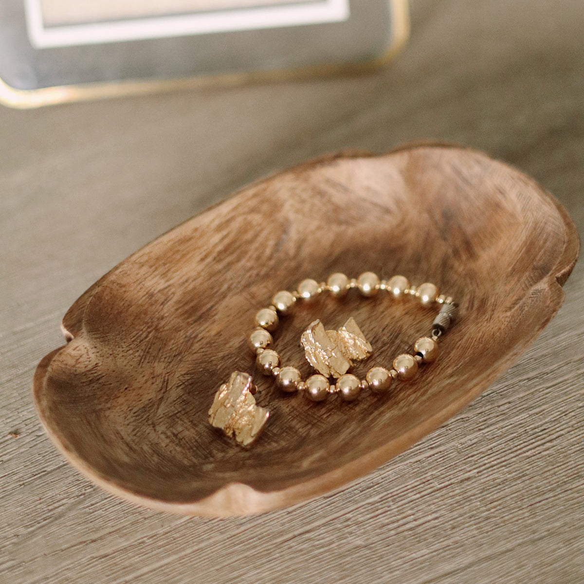 Spade Carved Dish | 2 Styles