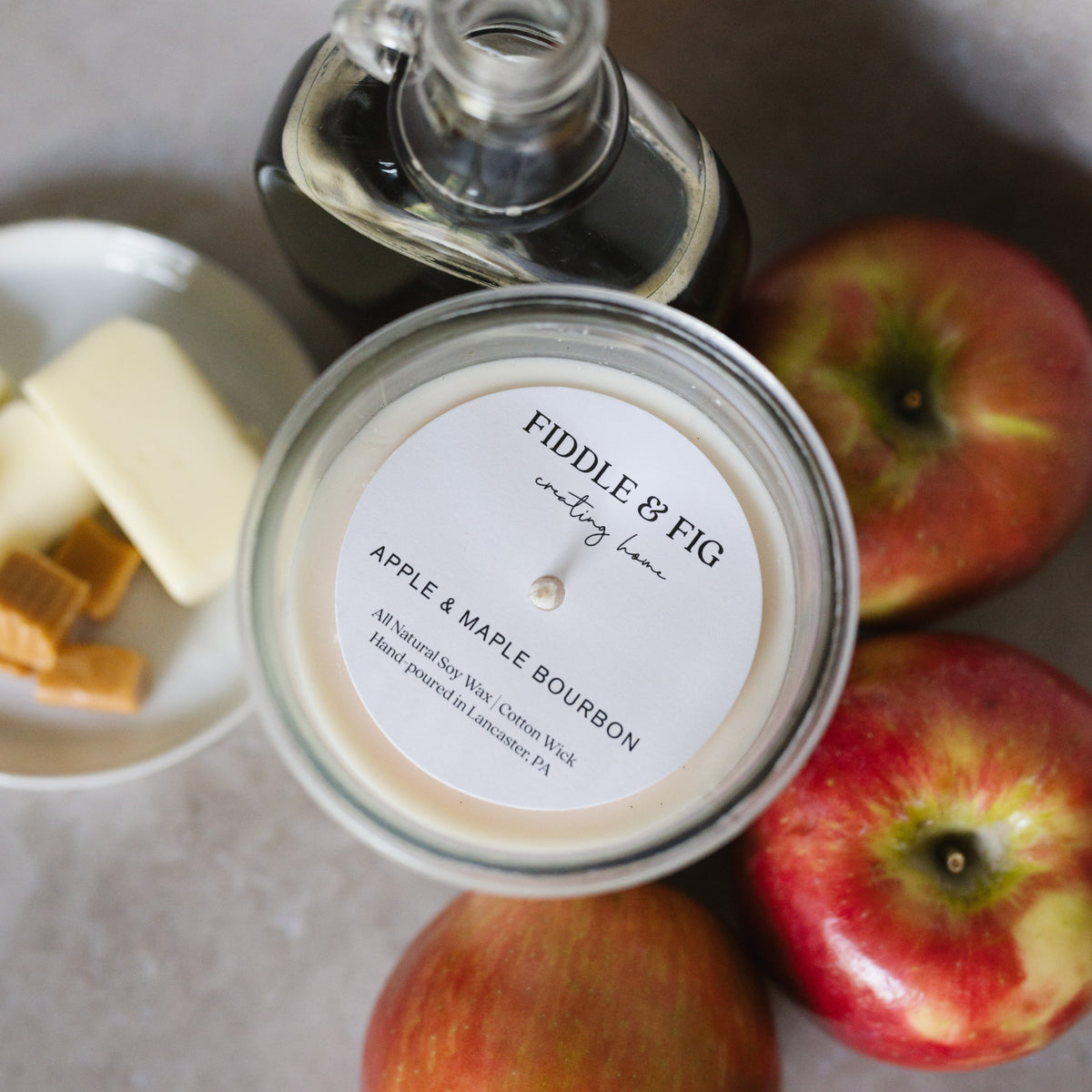 20 oz. Apple & Maple Bourbon Candle