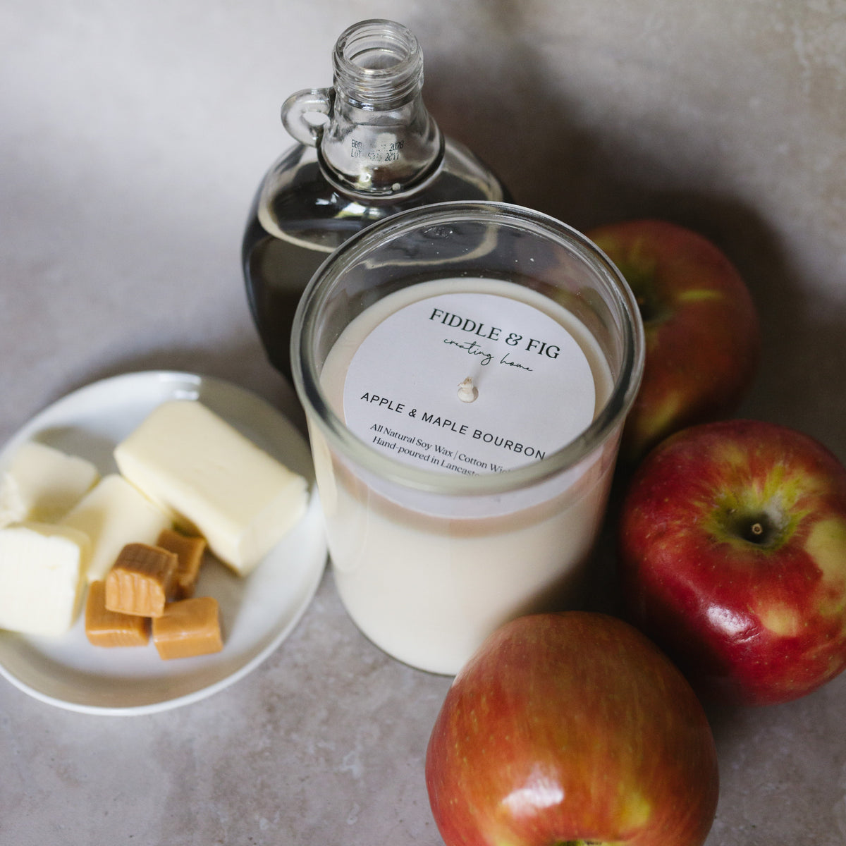 20 oz. Apple & Maple Bourbon Candle