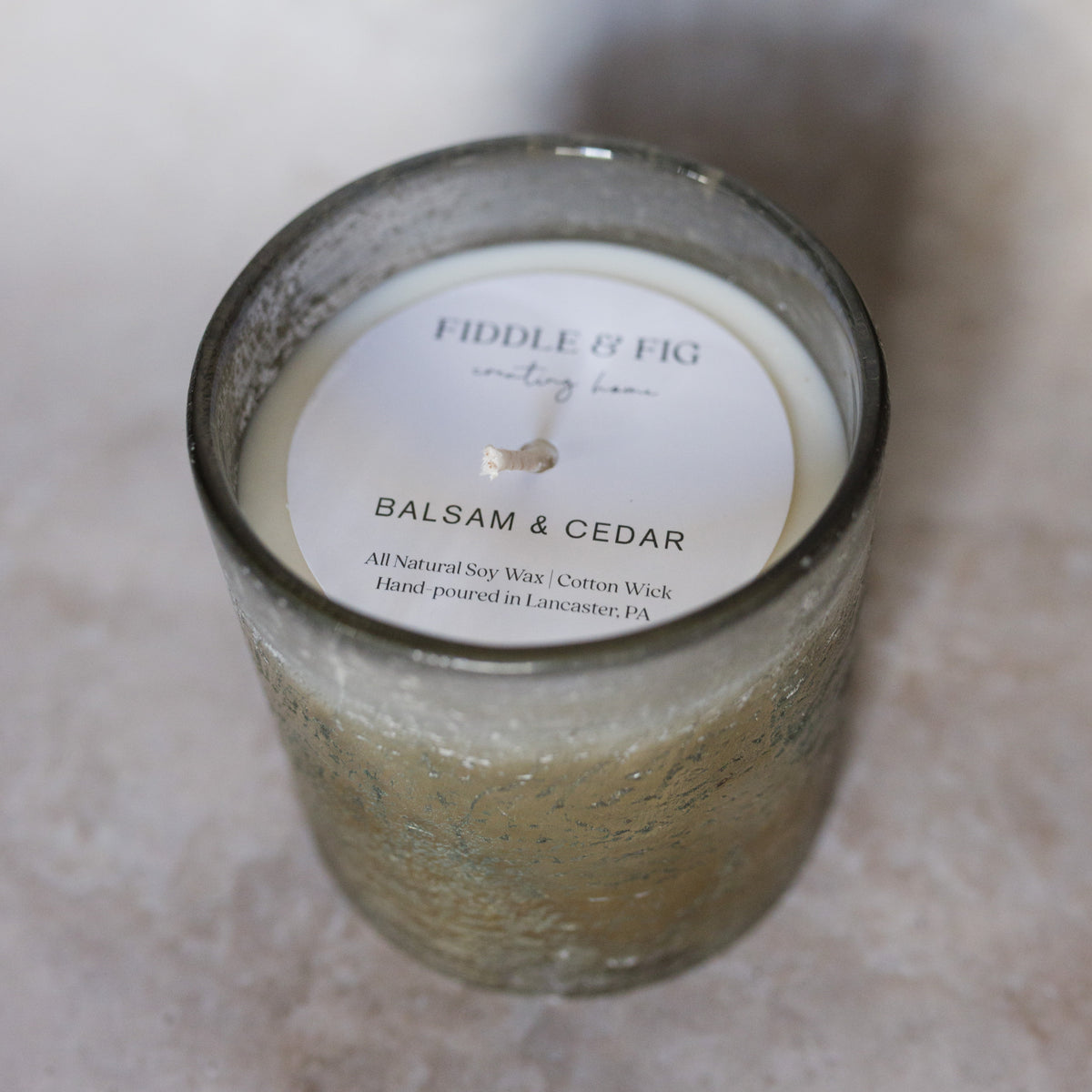 Balsam & Cedar | Mercury Glass Candle