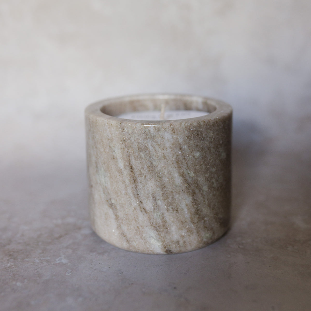 Grey Marble Candle | Cashmere