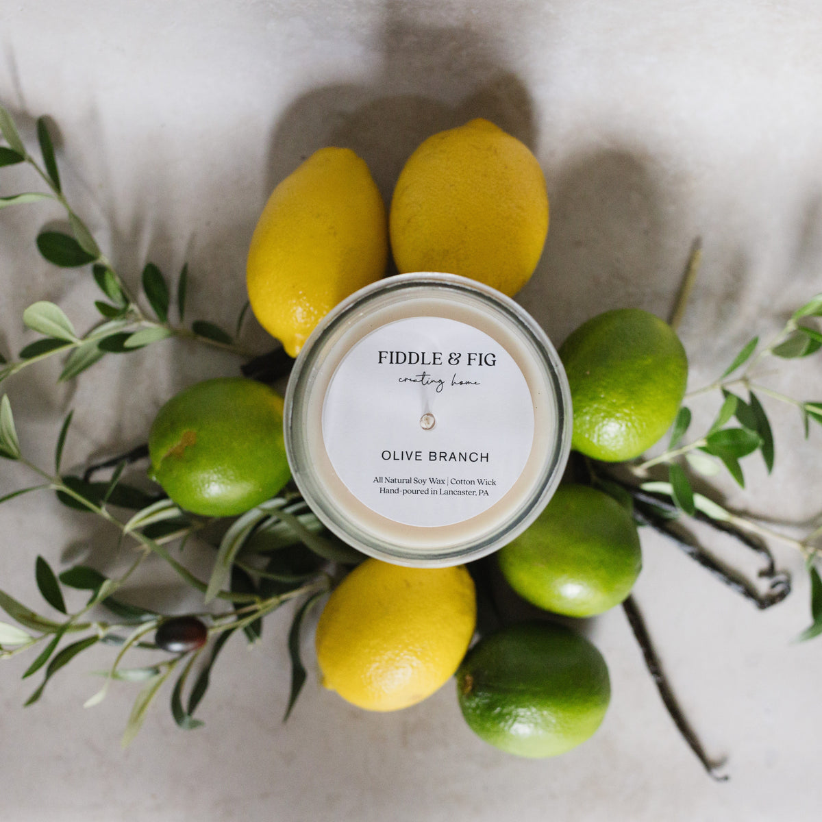 20 oz. Olive Branch Candle