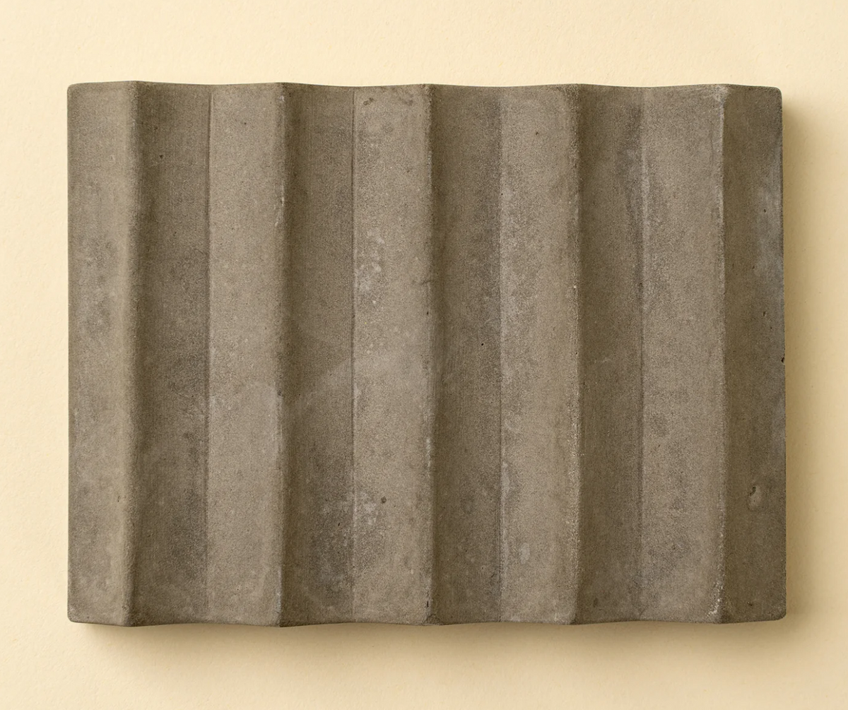 Ripple Concrete Soap Dish