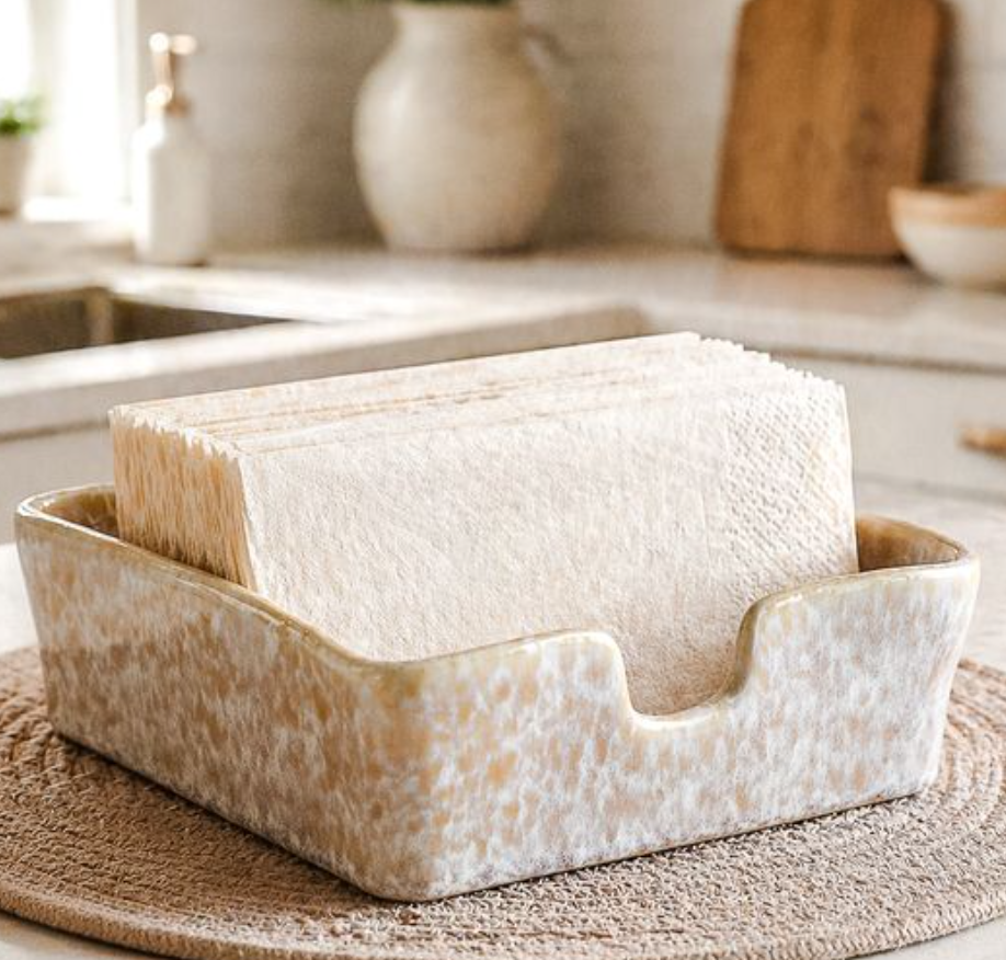 Ceramic Napkin Holder
