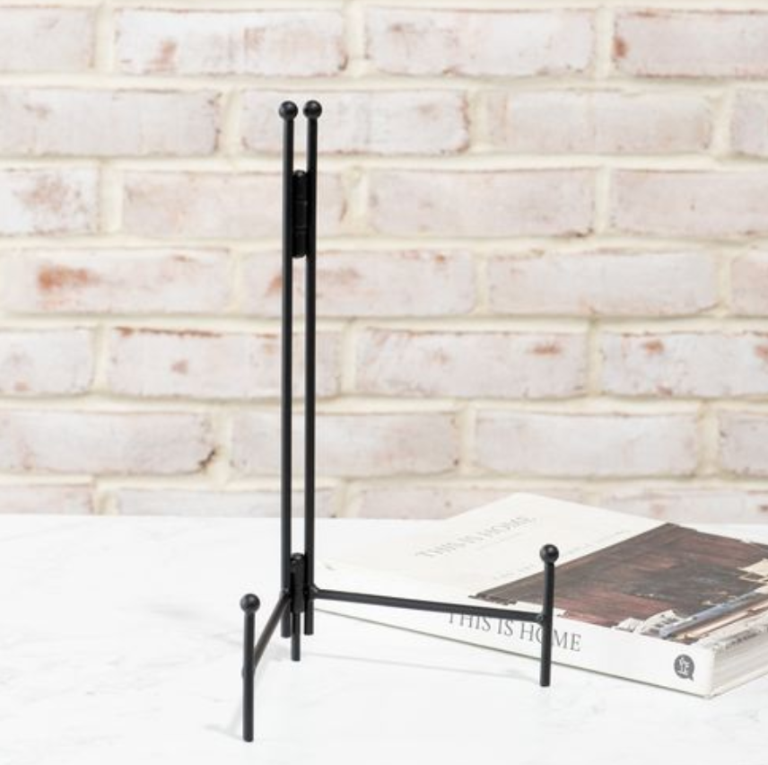 Black Straight Back Easel