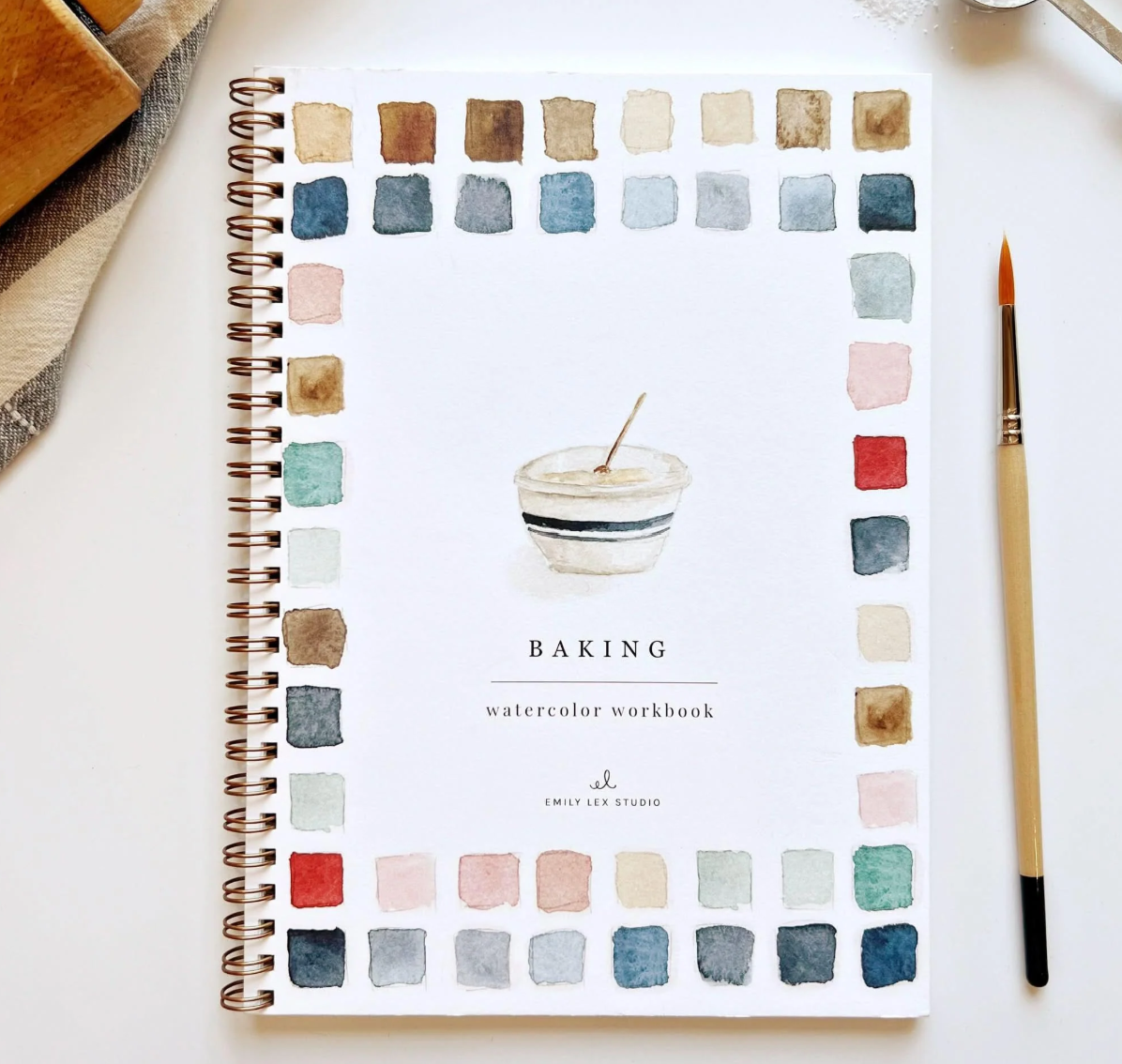 Watercolor Workbook | Baking