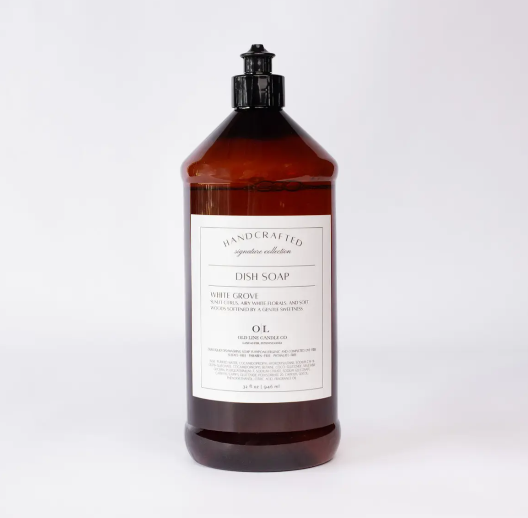 32oz Dish Soap | White Grove